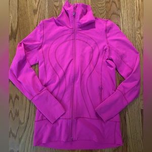 Hot Pink Lululemon zip up jacket